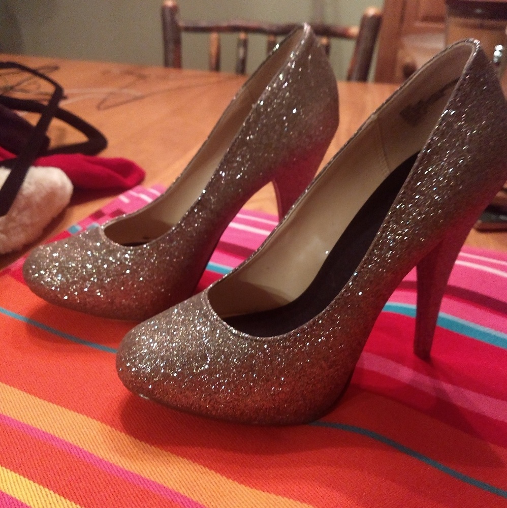 Sparkle heels